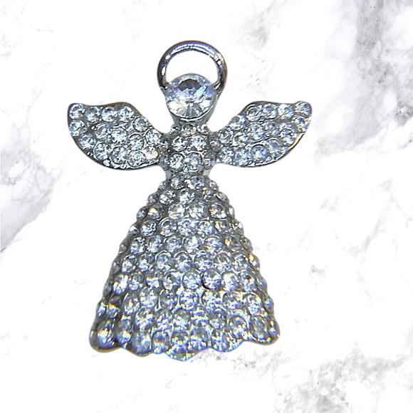 ANGELCrystal Pin/Brooch/Pendant Stunning Crystals - Picture 2 of 2